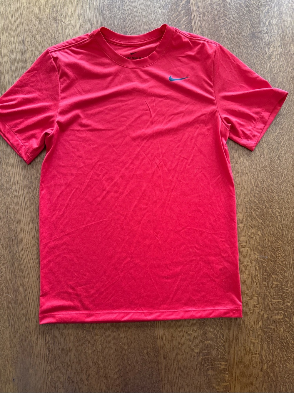 Nike Red Short Sleeve Dri-FIT Crew Tee